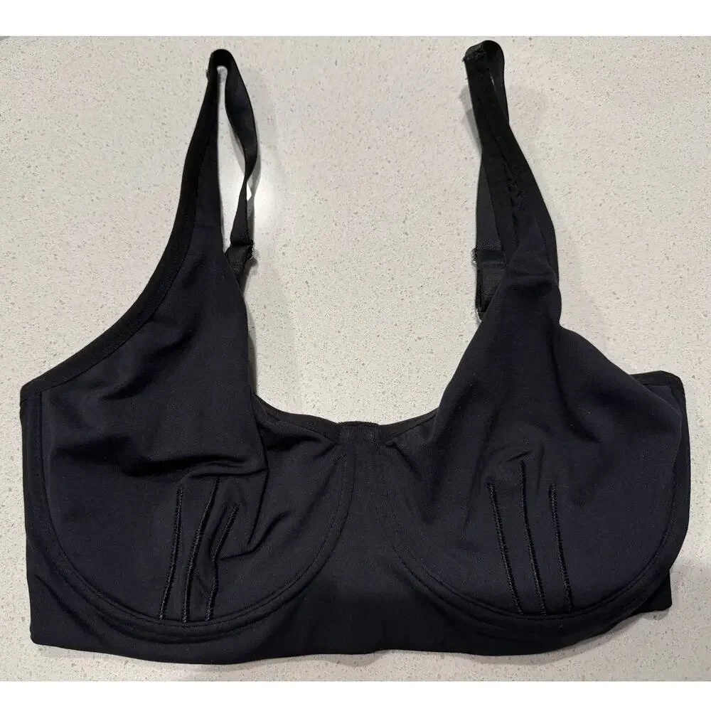 Natori Convertible Cool Max High Impact Bra in‎ Black 34DD
